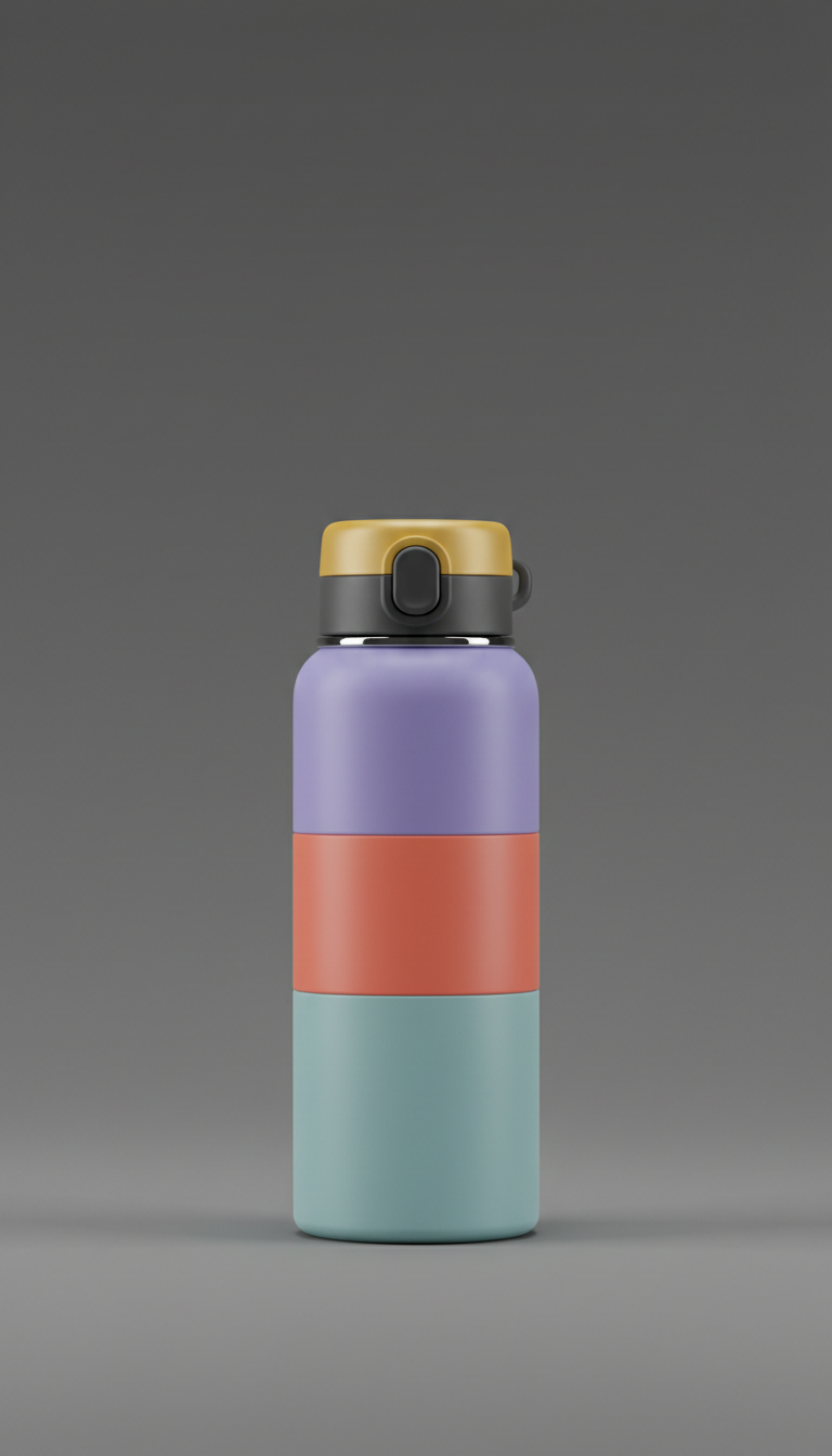 Aqua Chill Insulated Bottle Gradient Blue