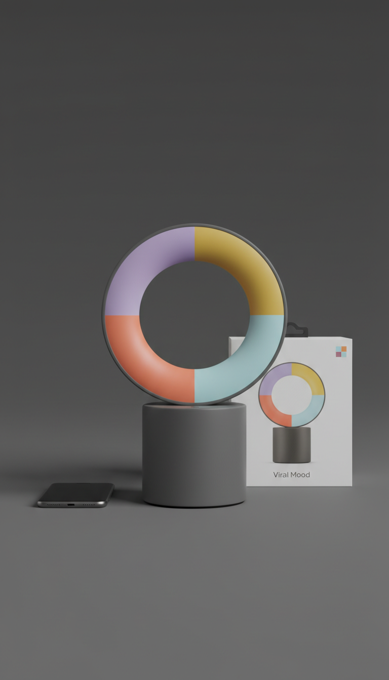 Viral Mood LED Desk Lamp Multicolor