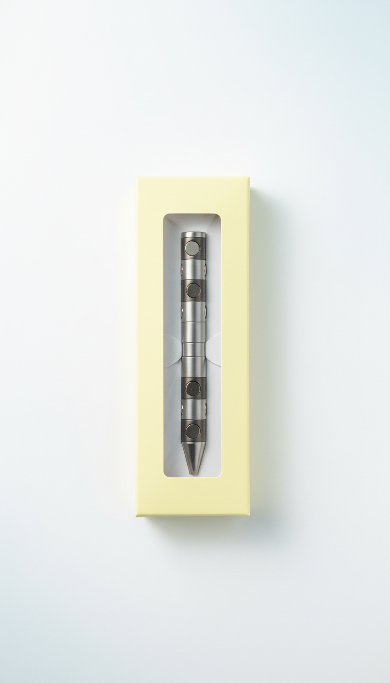 Magnetic Fidget Pen Subtle Lemon